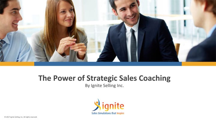 The Power of Strategic Sales Coaching