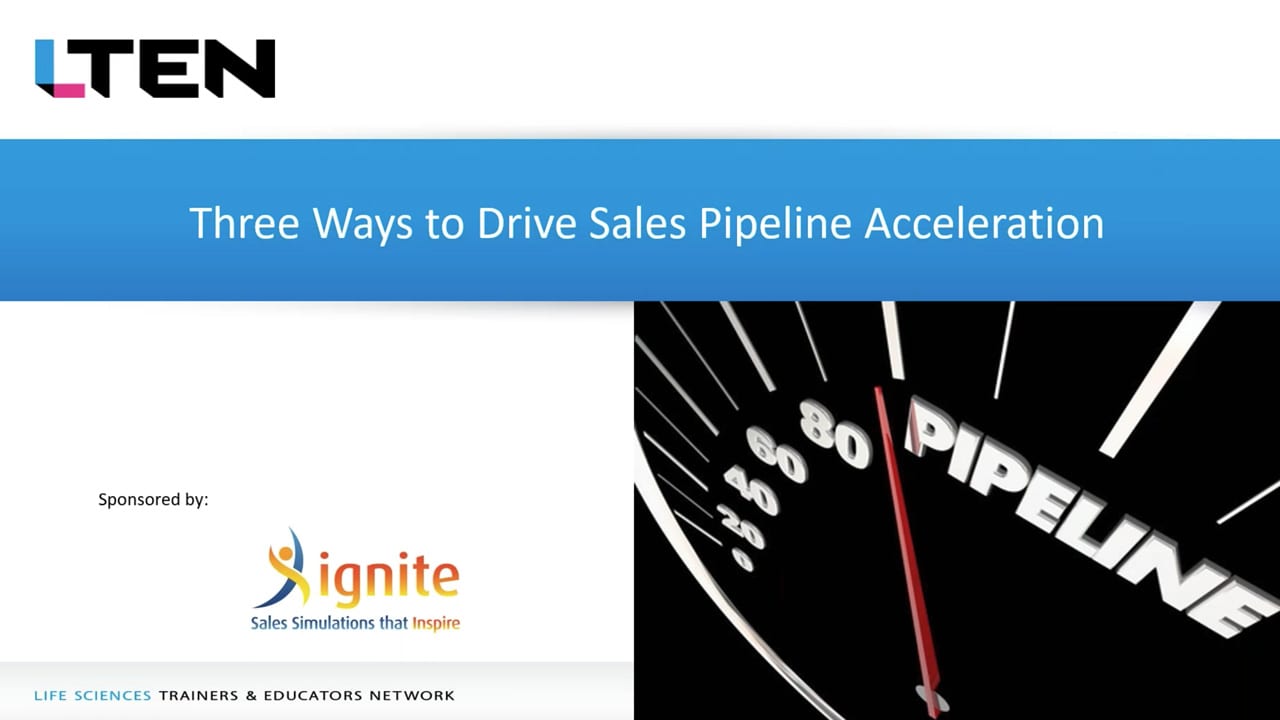 Three Ways to Drive Sales Pipeline Acceleration
