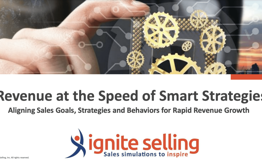 Revenue at the speed of Smart Strategies