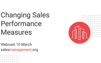 Cover Changing Sales Performance Measures